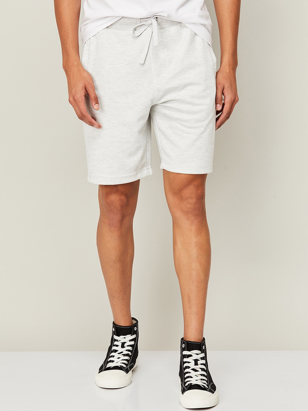 

Fame Forever by Lifestyle Men White Regular Fit Shorts