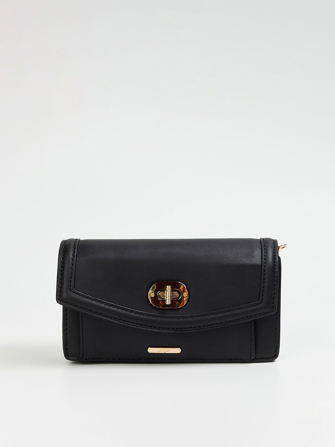 

Ginger by Lifestyle Women Black Two Fold Wallet