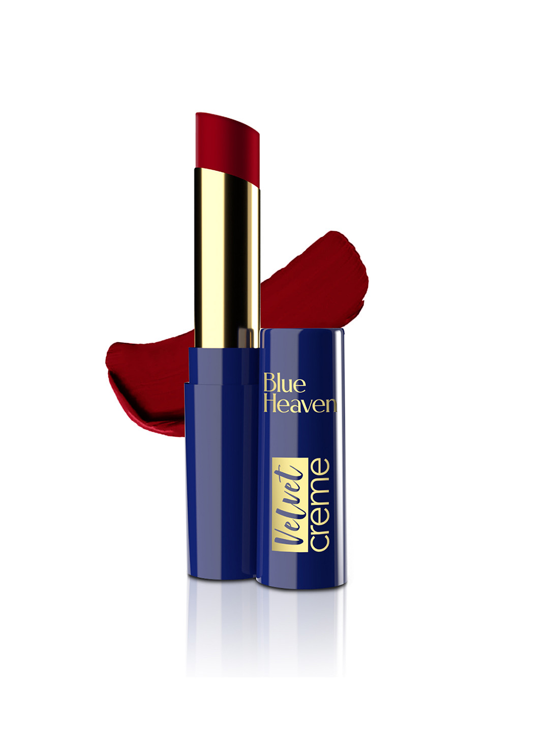 

Blue Heaven Velvet Creme Long Lasting Lightweight & Hydrating Lipstick - Bold Red, Maroon