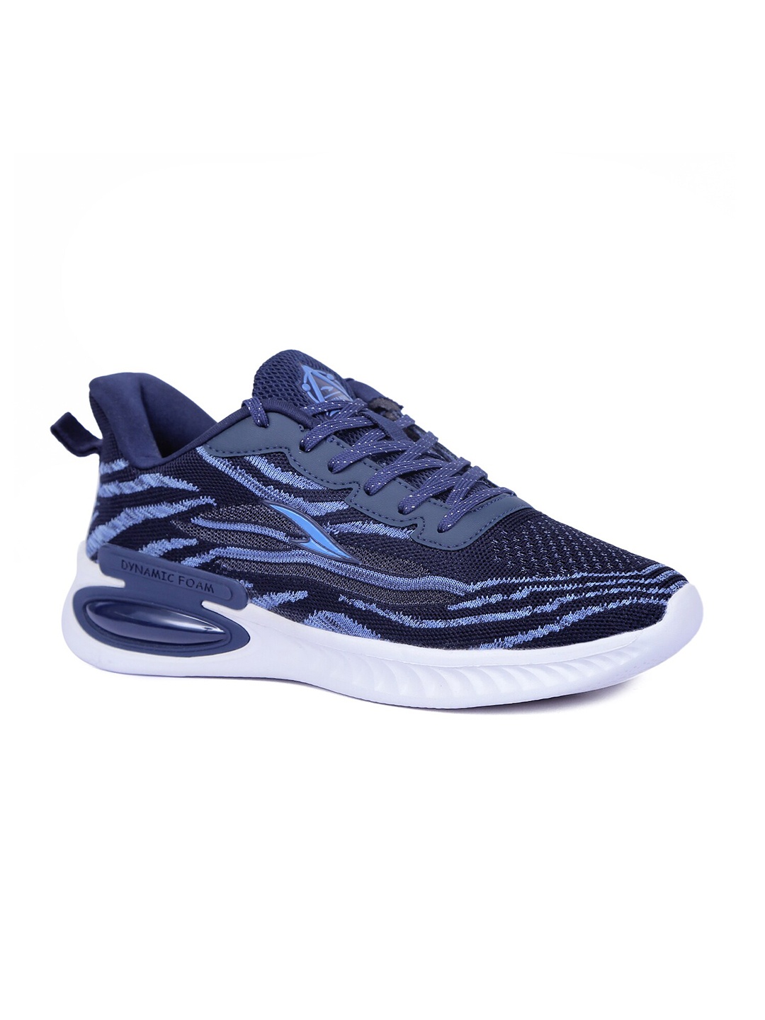 

ASIAN Men Navy Blue Mesh Running Non-Marking Shoes