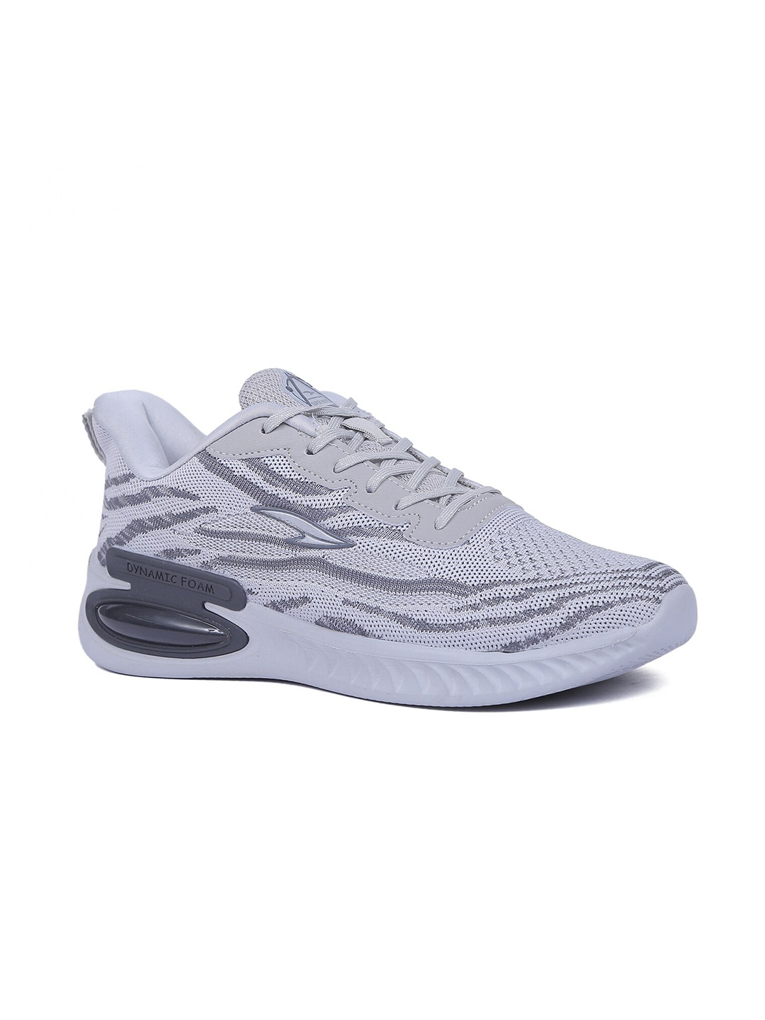 

ASIAN Men Grey Mesh Running Non-Marking Shoes