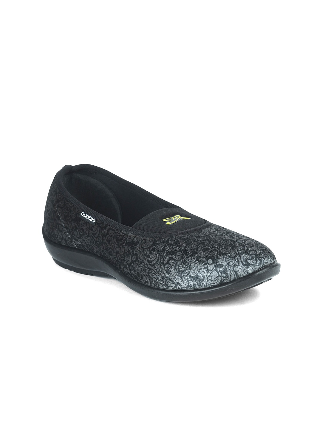 

Liberty Women Grey Woven Design Slip-On Sneakers