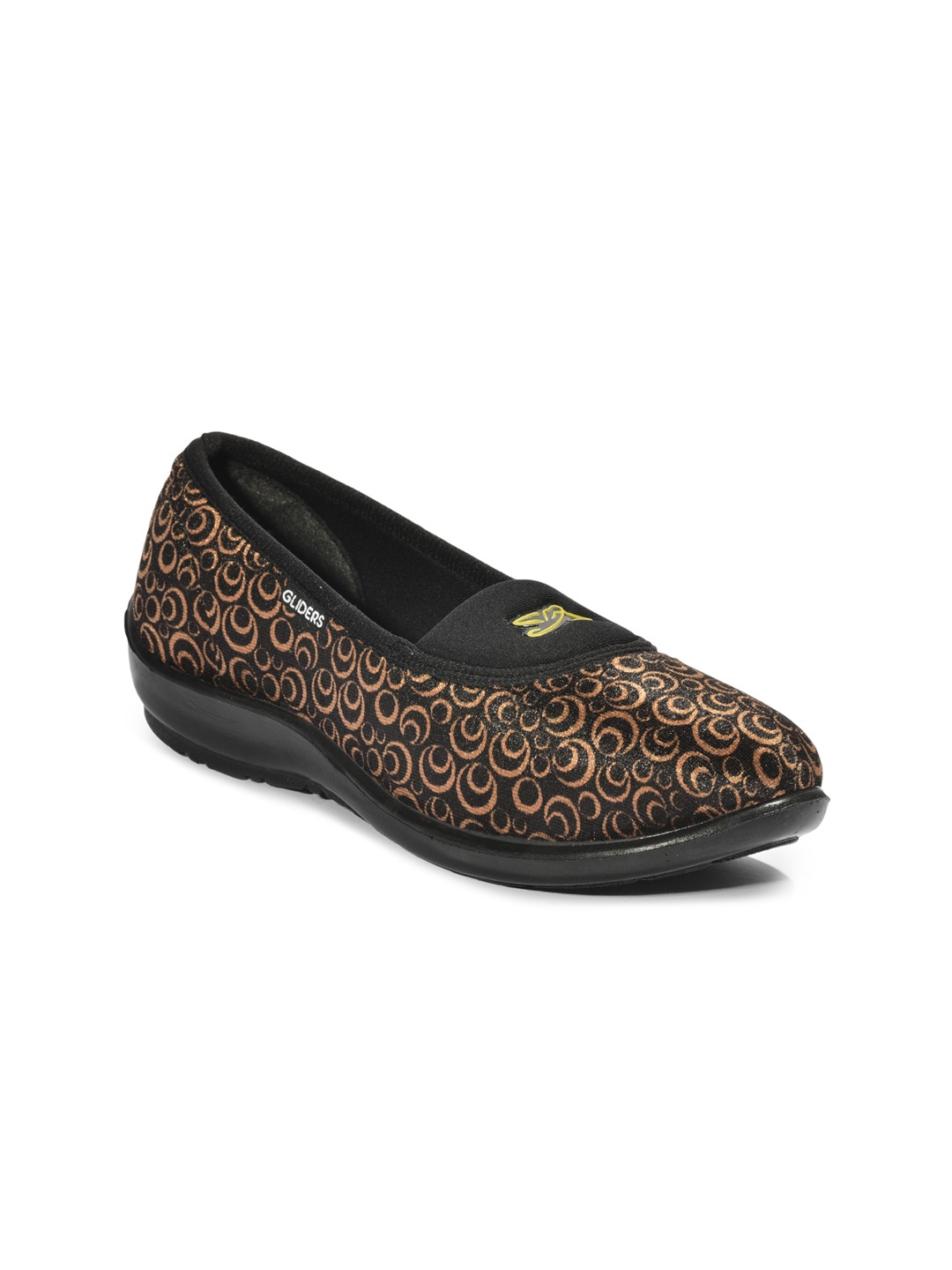 

Liberty Women Brown Slip-On Sneakers