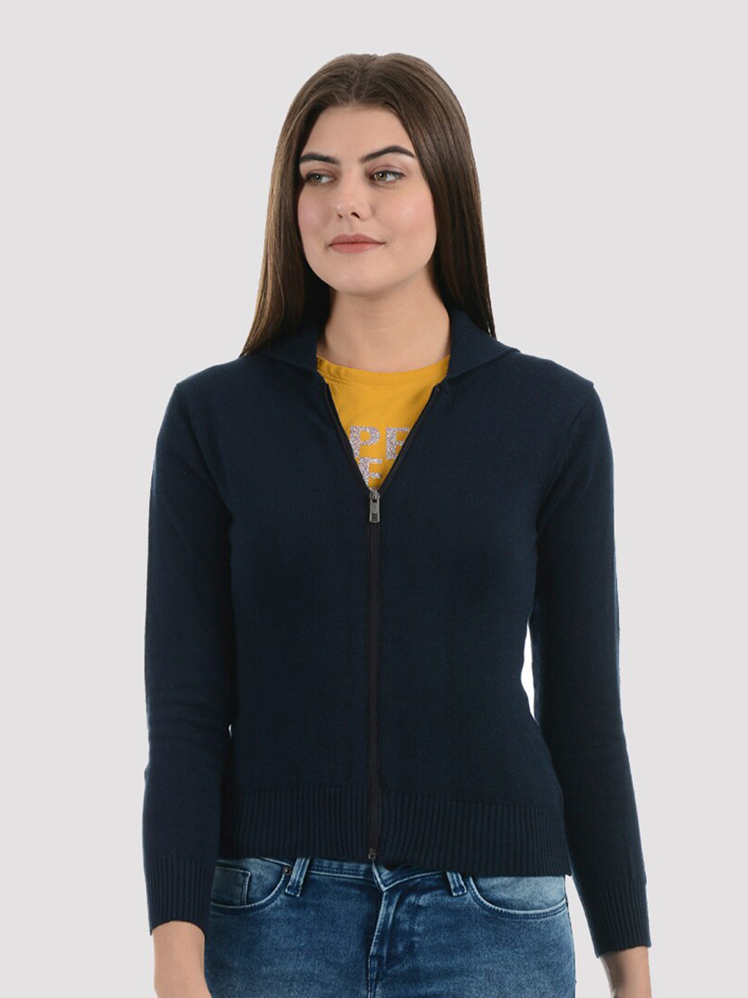 

PORTOBELLO Women Blue Cardigan