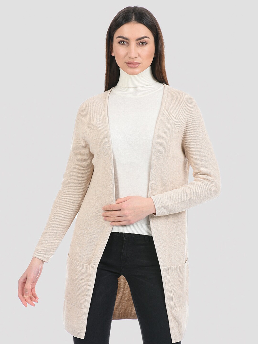 

PORTOBELLO Women Off White Longline