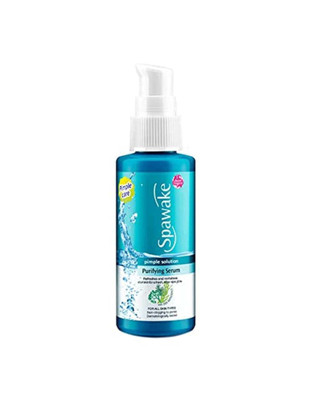 

Spawake Pimple Solution Purifying Serum for All Skin Types - 50 ml, Blue