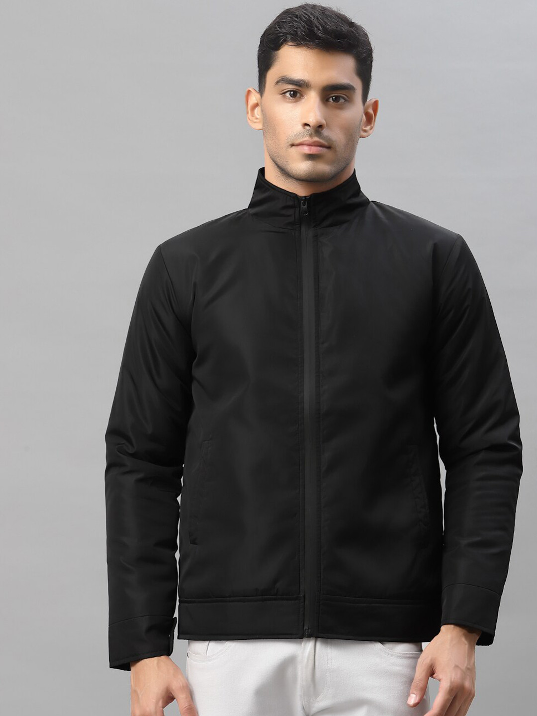 

Style Quotient Men Black Tailored Jacket