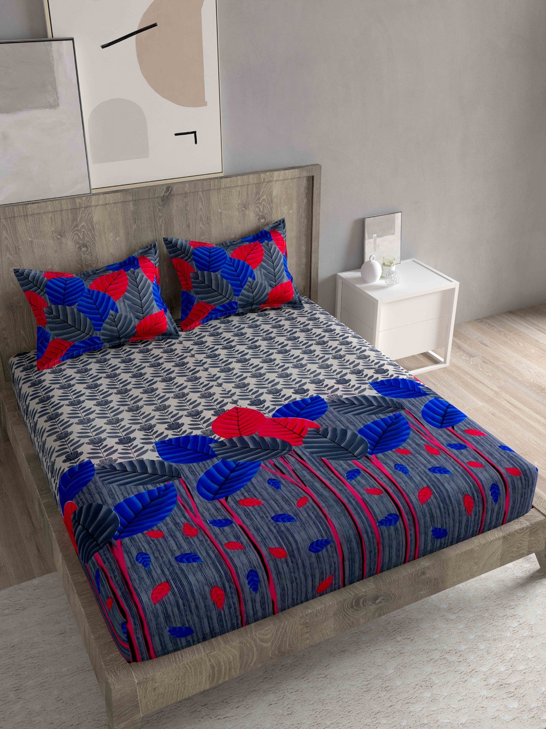 

Spangle Unisex Blue Bedsheets