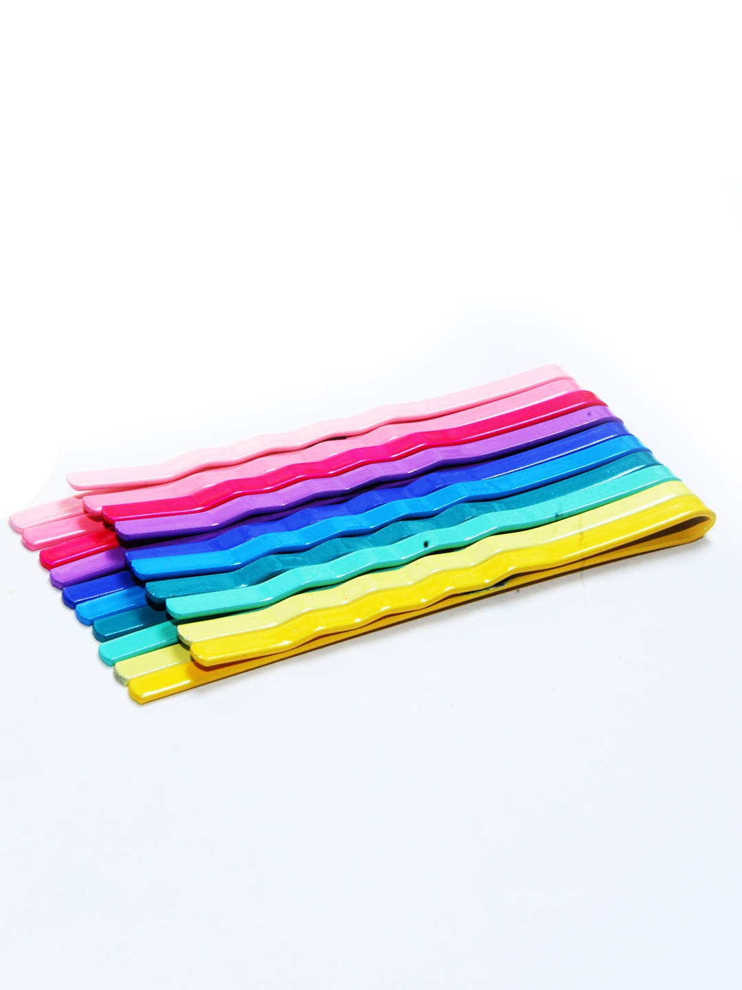 

HP HIGH PROFILE Women Pack Of 10 Multicolour Bobby Pins, Pink