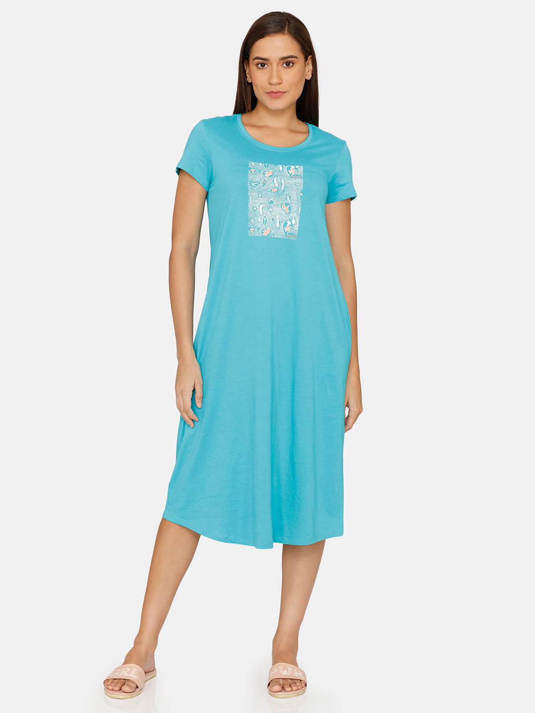 

Zivame Blue Nightdress