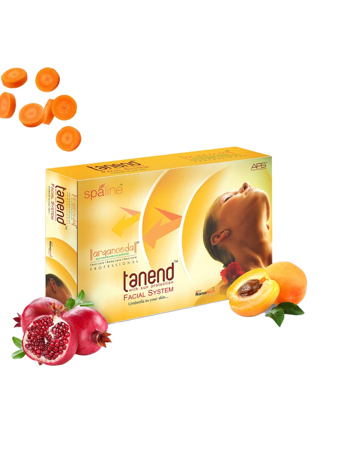 

Aryanveda Tanend Facial Kit with Sun Protection - 510g, Yellow