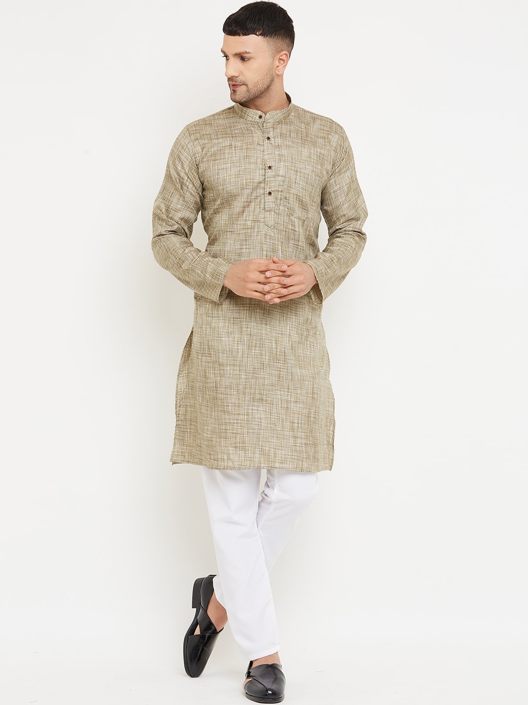 

Armaan Ethnic Men Yellow Kurta