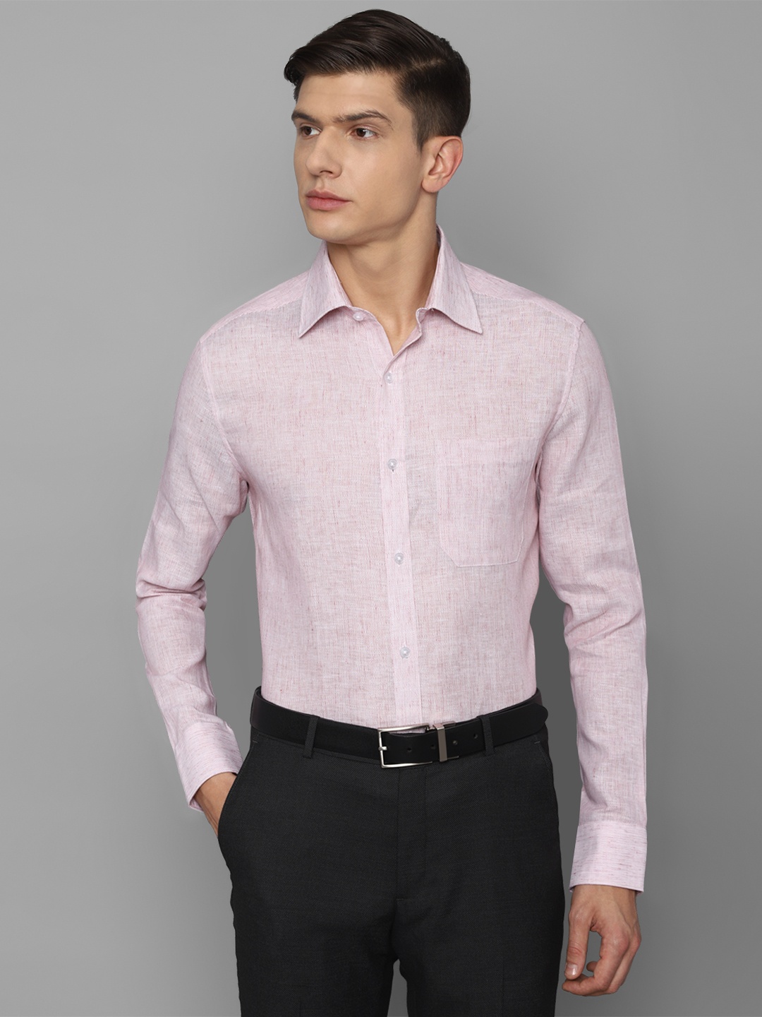 

Louis Philippe Men Pink Formal Shirt