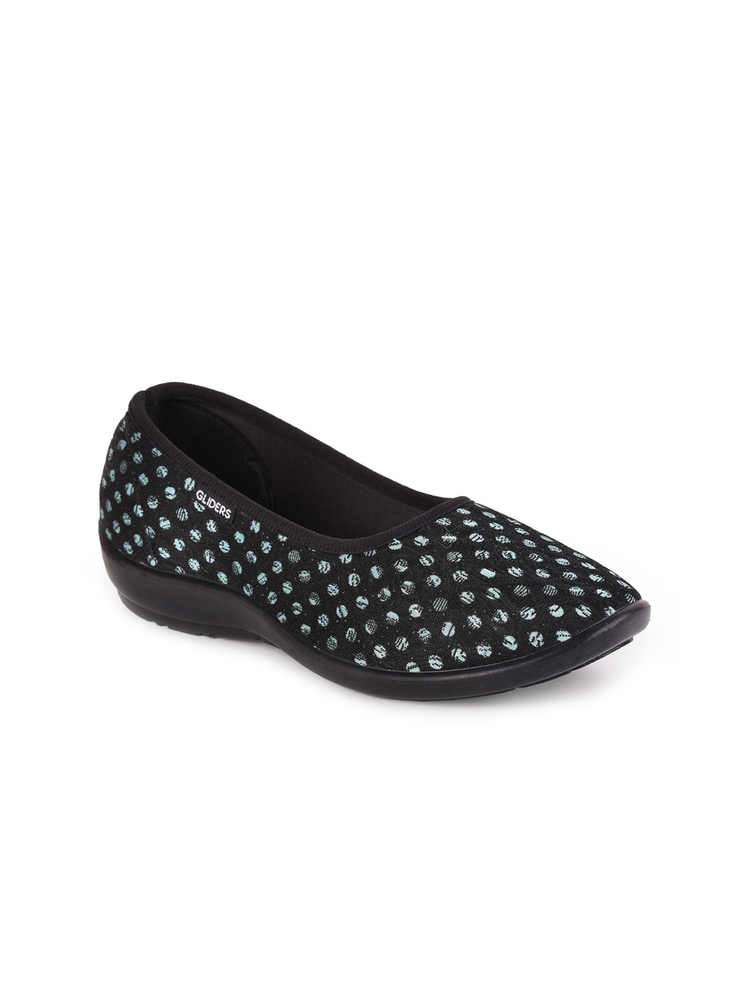 

Liberty Women Black Printed Synthetic Slip-On Sneakers