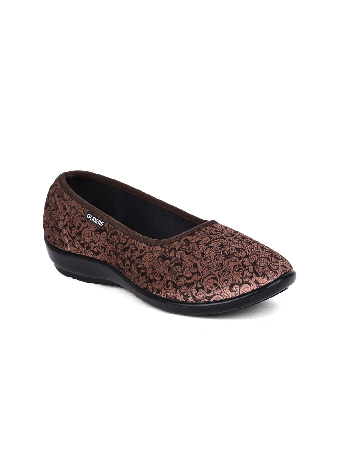 

Liberty Women Brown Printed Ballerinas Flats