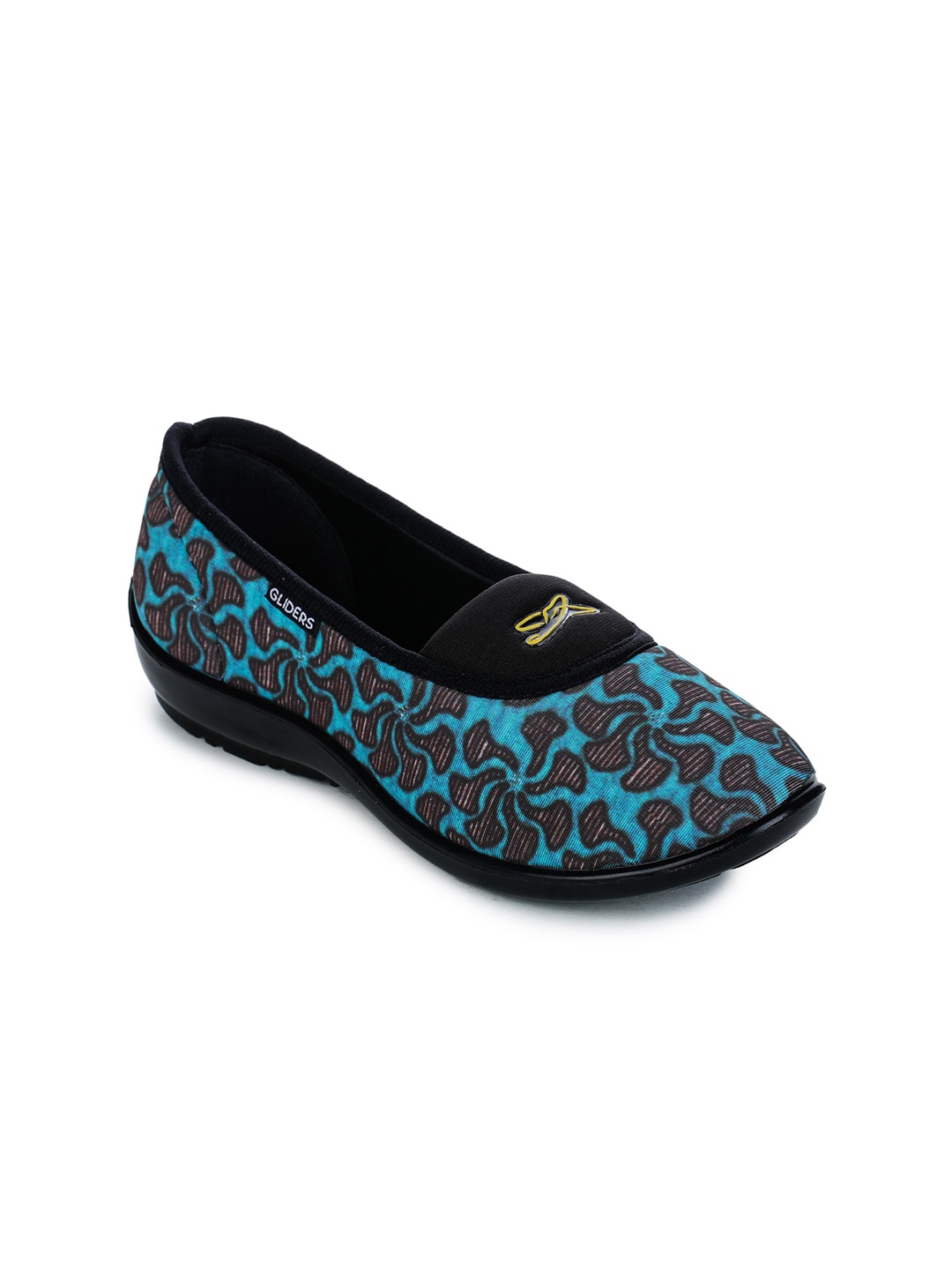 

Liberty Women Green Printed Slip-On Sneakers