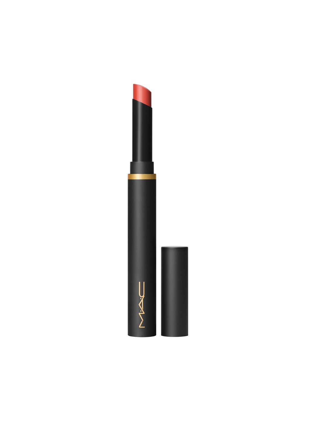 

M.A.C Long Wear Hydrating Powder Kiss Velvet Blur Slim Lipstick - Sweet Cinnamon, Red