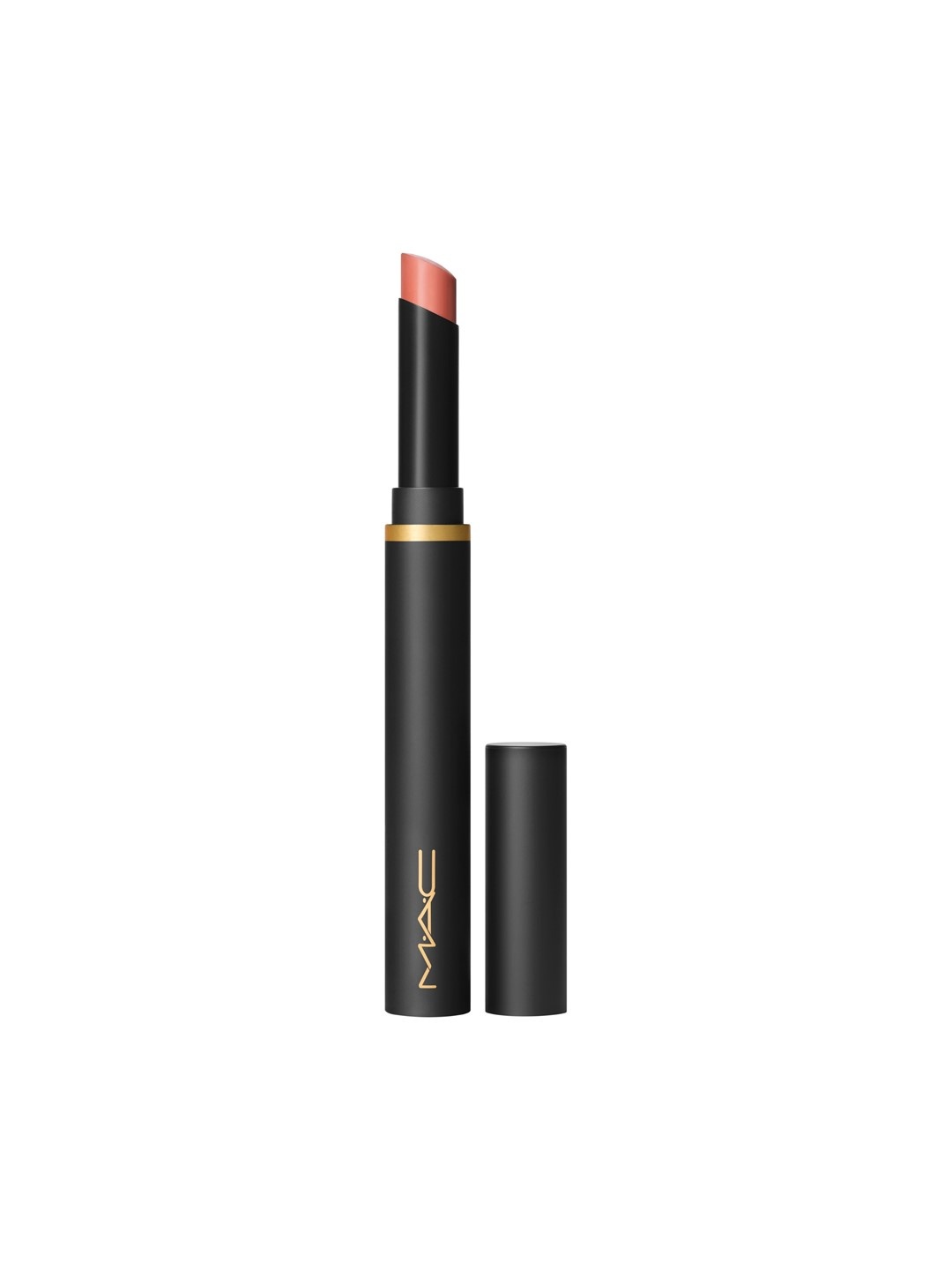 

M.A.C Long Wear Hydrating Powder Kiss Velvet Blur Slim Lipstick - Mull It Over, Nude