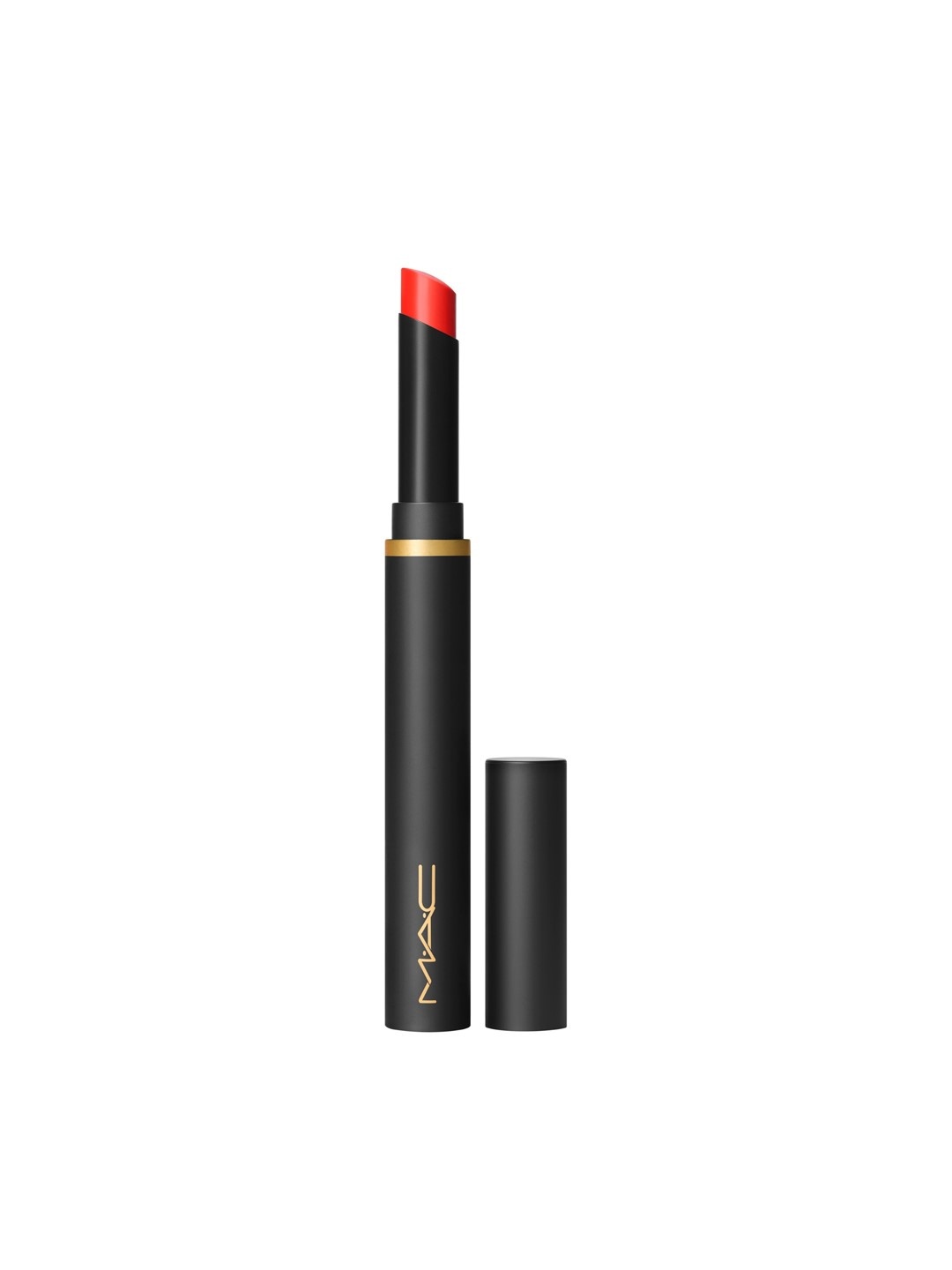 

M.A.C Long Wear Hydrating Powder Kiss Velvet Blur Slim Lipstick - Devoted To Danger, Red