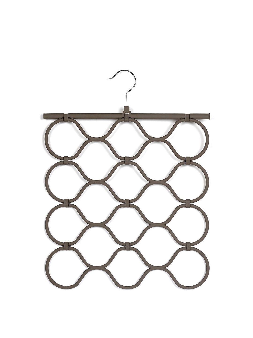 

Athome by Nilkamal Grey 4 Layers Foldable Scarf Hanger
