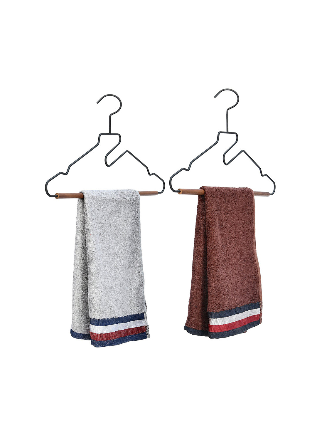 

Athome by Nilkamal Black Wooden Hanger