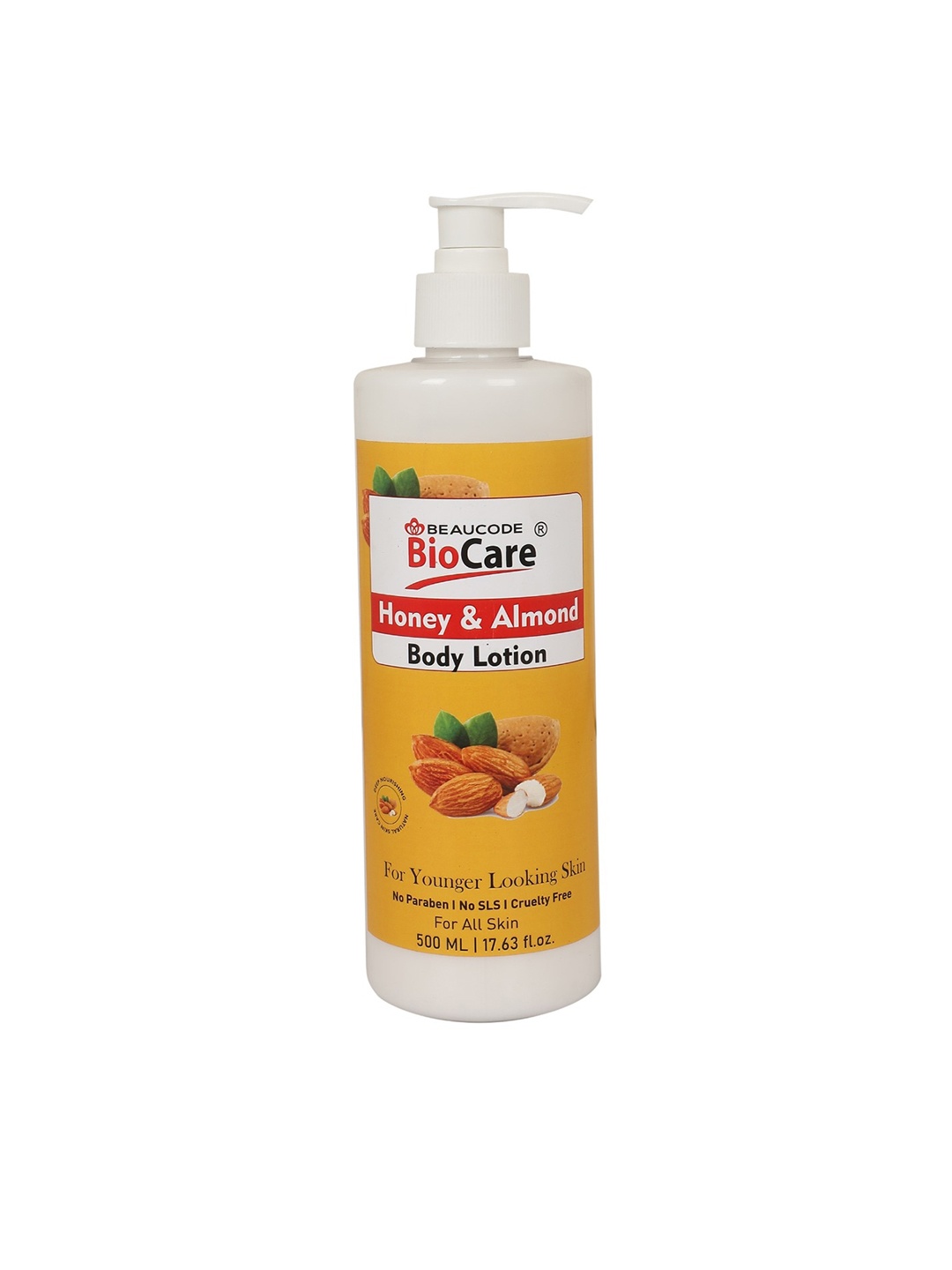 

BEAUCODE BIOCARE Honey & Almond Body Lotion 500ml, Na