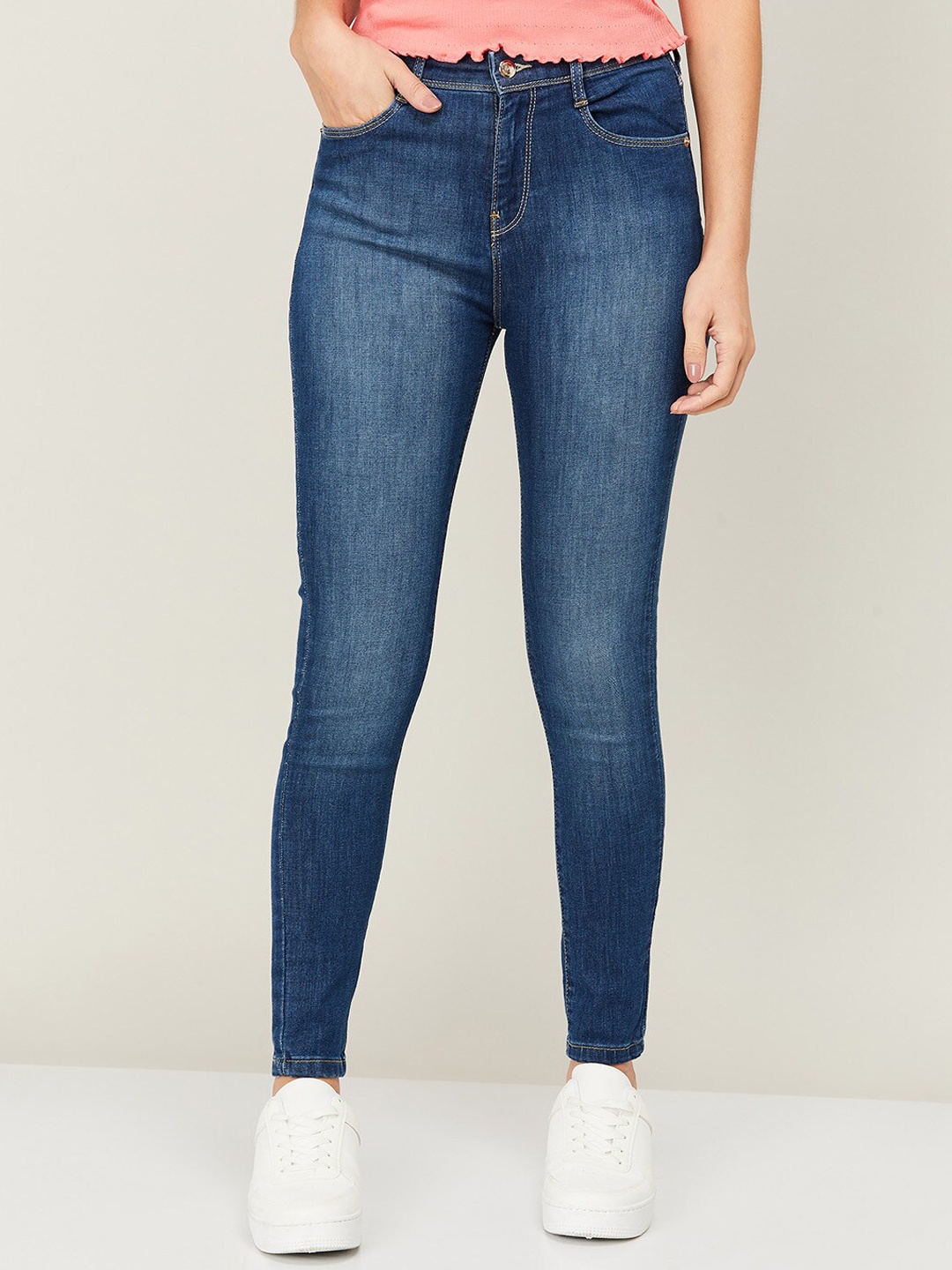 

Fame Forever by Lifestyle Women Blue High-Rise Light Fade Jeans