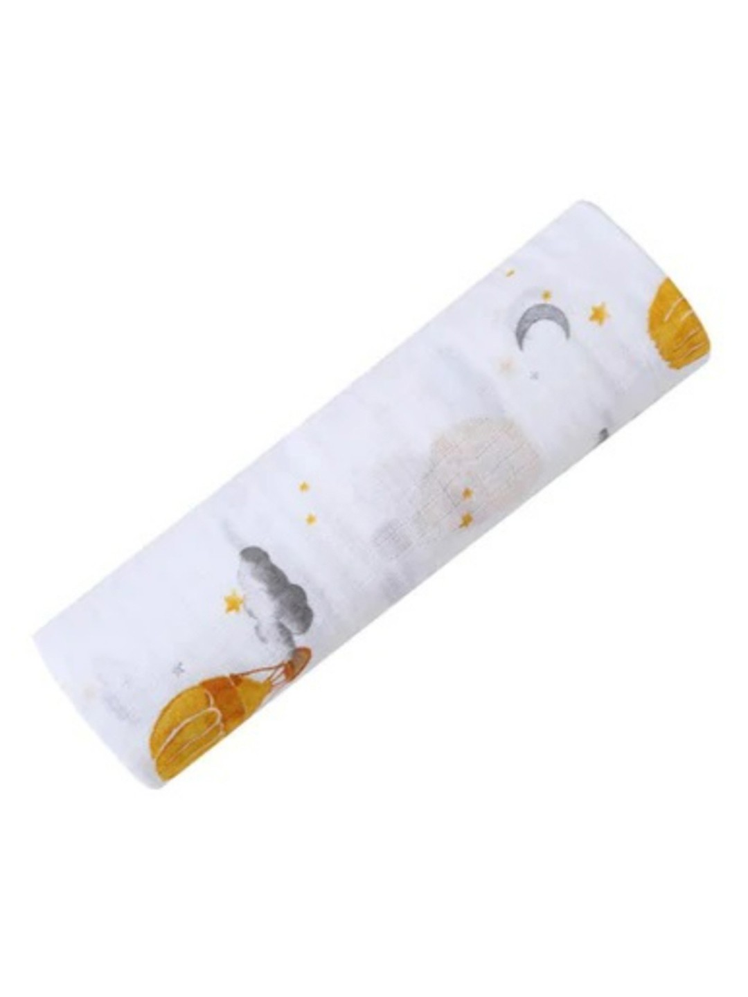 

Malabar Baby Infants Printed Organic Swaddle Baby Care Products, White