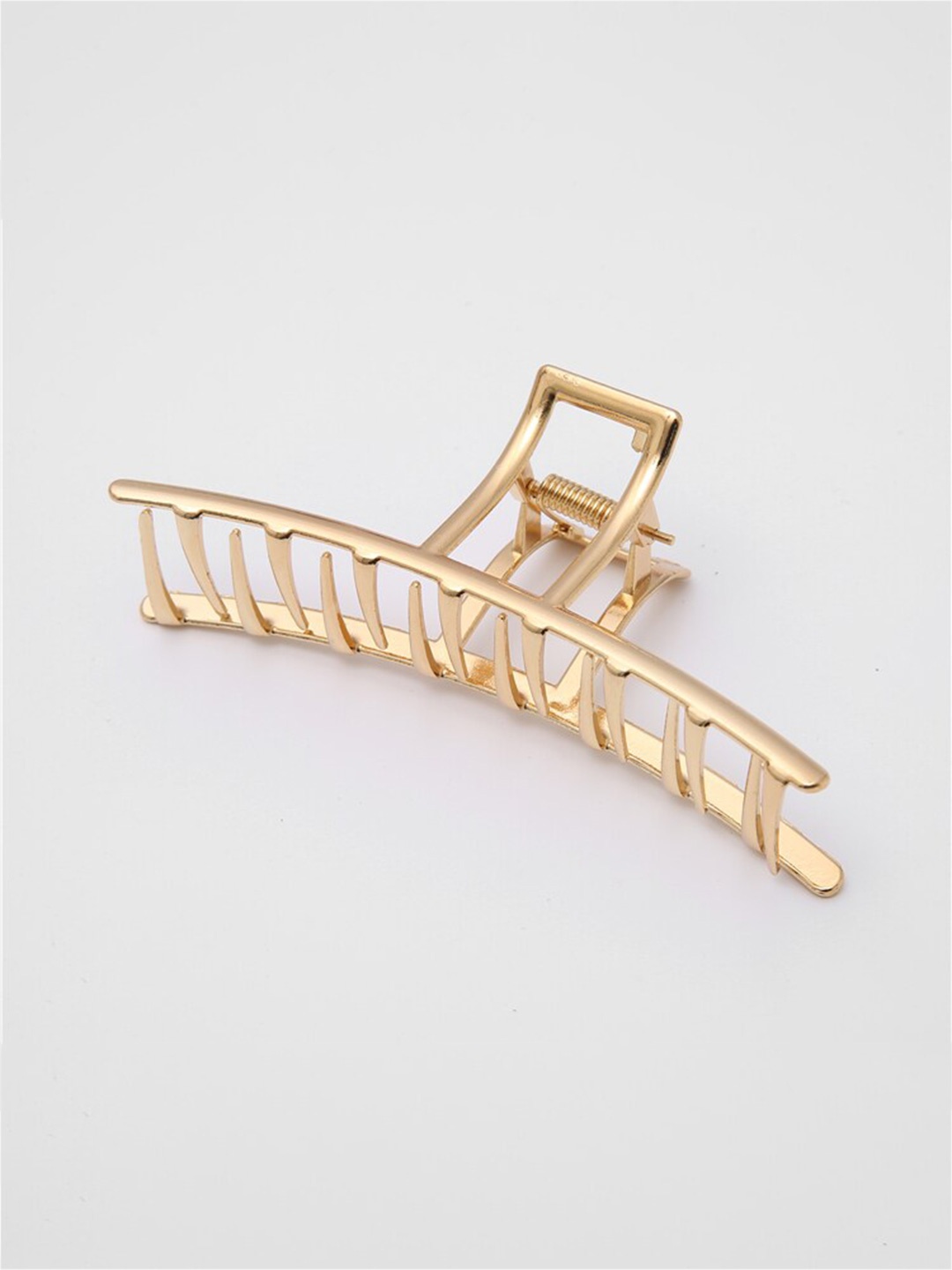 

VAGHBHATT Women Gold-Toned Claw Clips Set Of 2