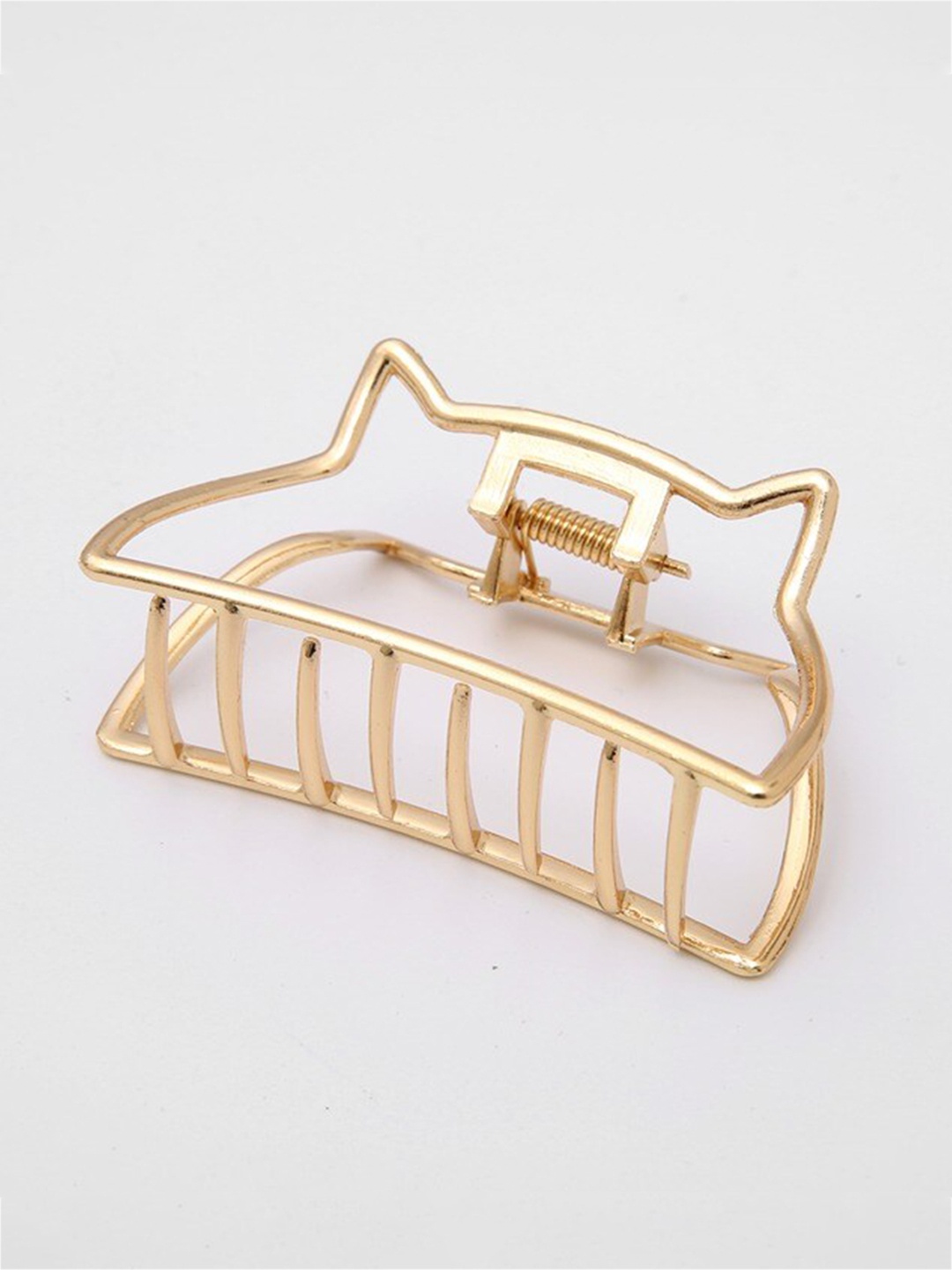 

VAGHBHATT Women Gold-Toned Claw Clips Set Of 2