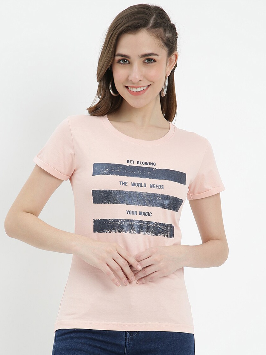 

V2 Value & Variety Beige Striped Top