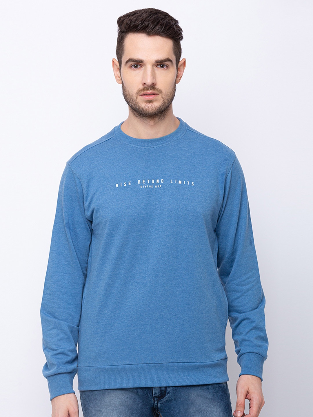 

Status Quo Men Blue T-shirt