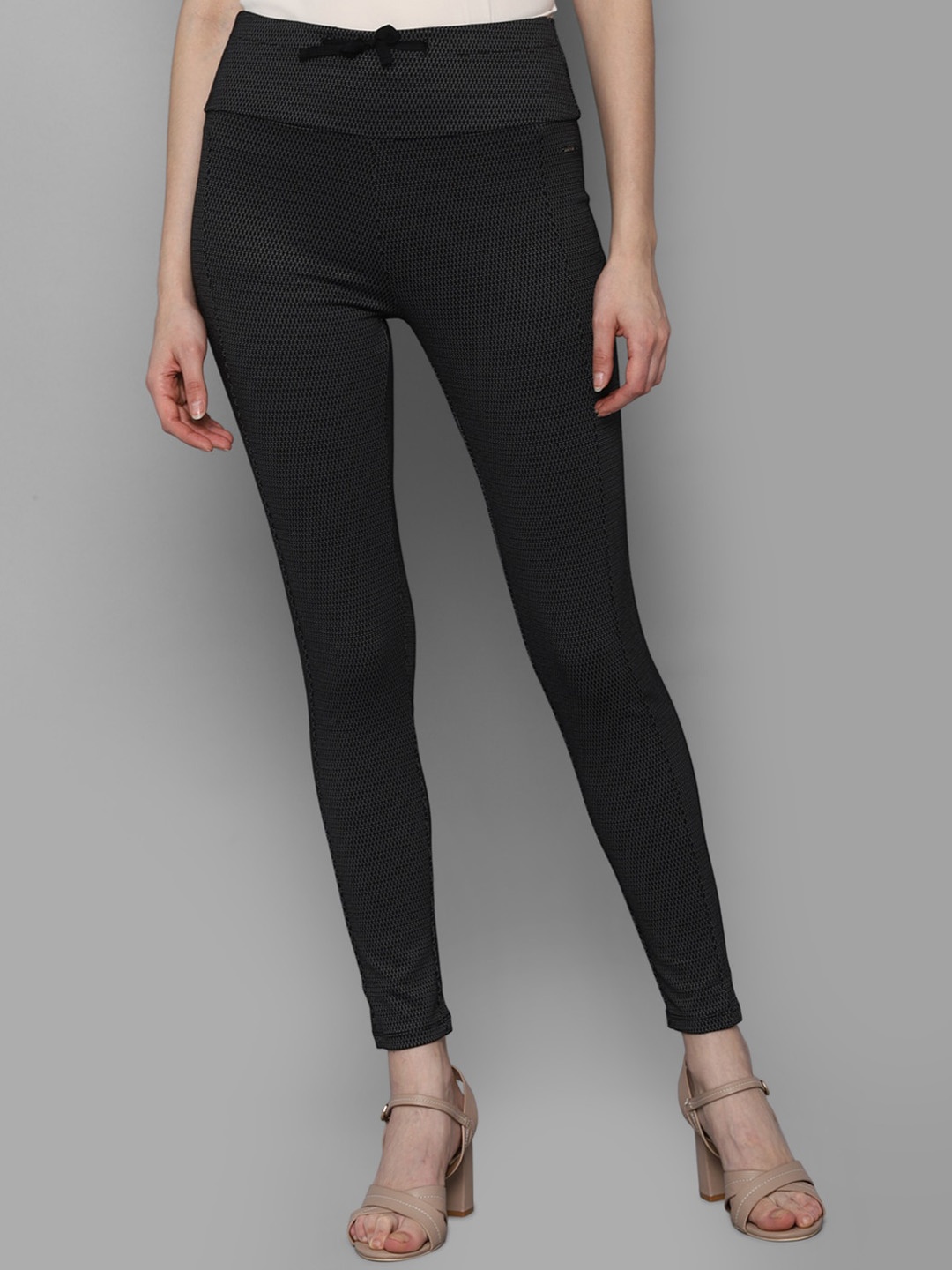 

Allen Solly Woman Women Black Trousers