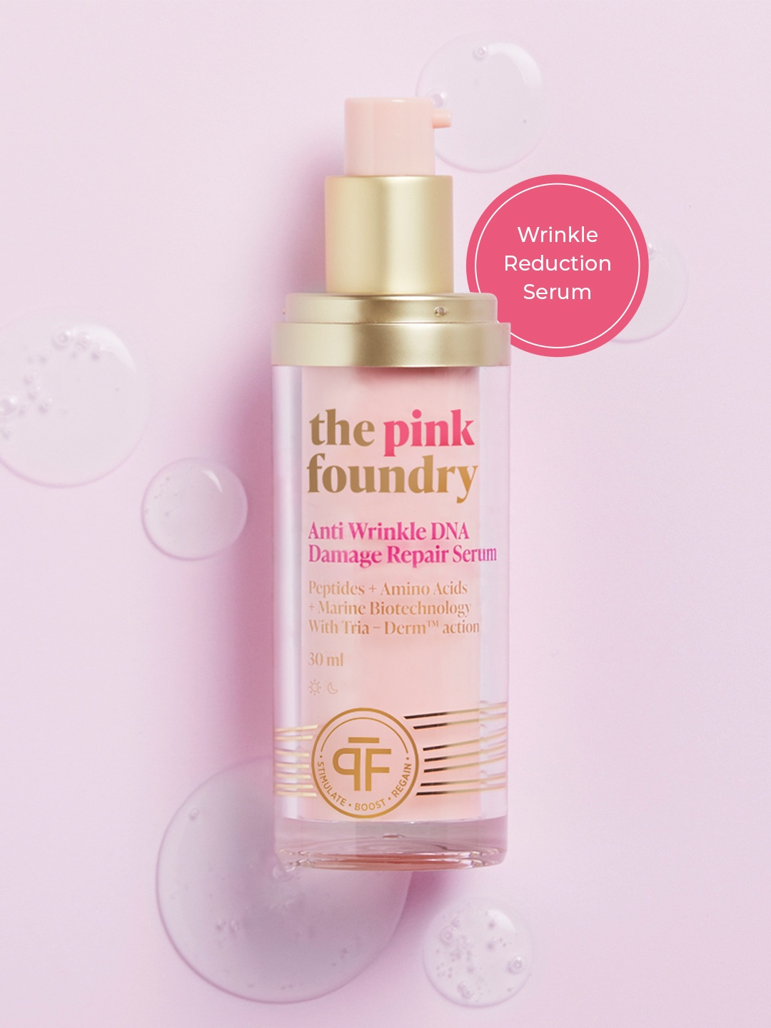 

The Pink Foundry Anti Wrinkle DNA Damage Repair Serum 30ml, White