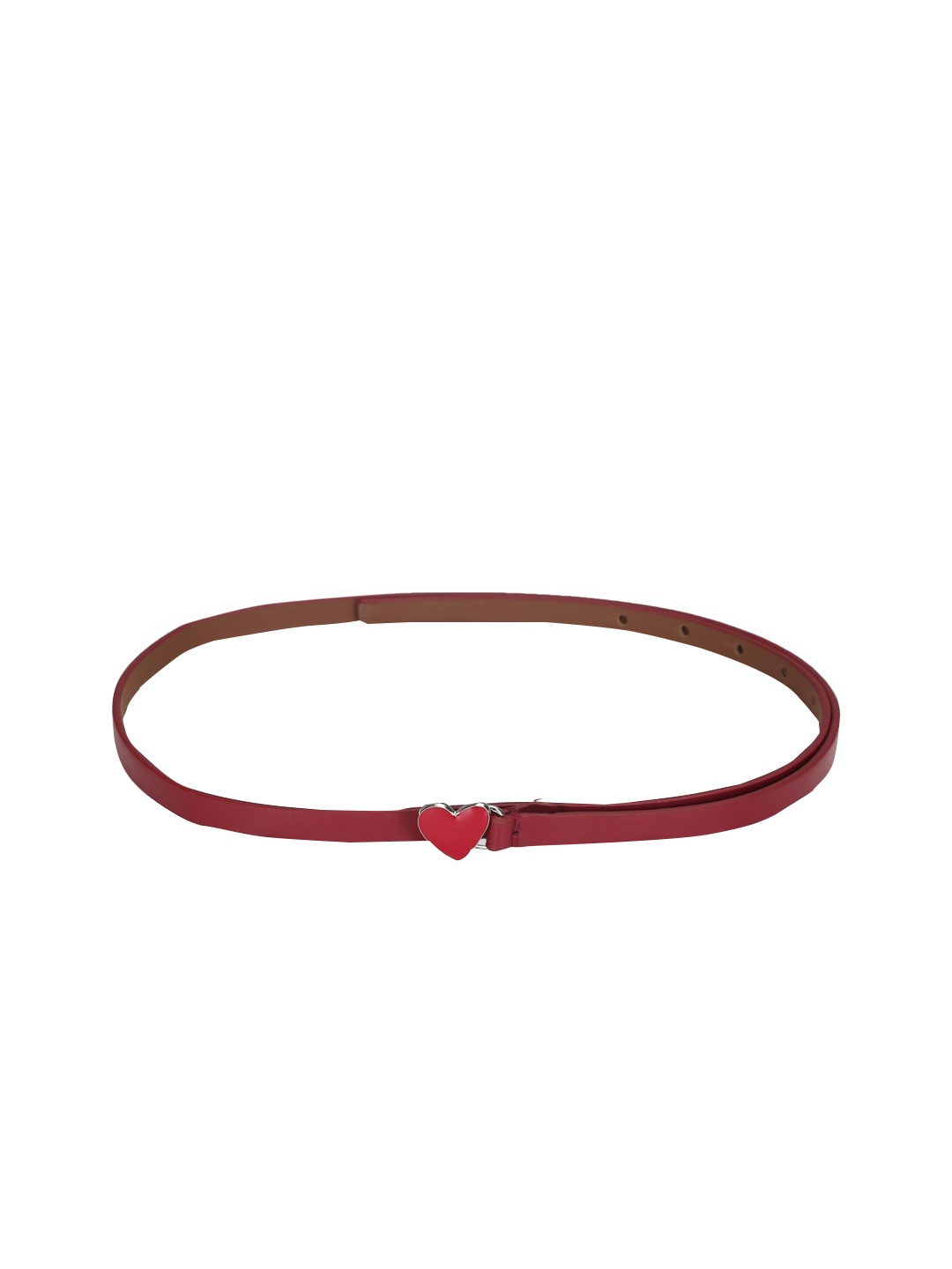 

FOREVER 21 Women Maroon PU Belt