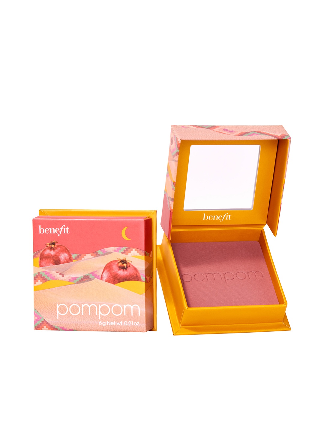 

Benefit Cosmetics Smudge-Proof Soft Shimmer Finish Pomegranate Rose Blush 6 g - Pompom
