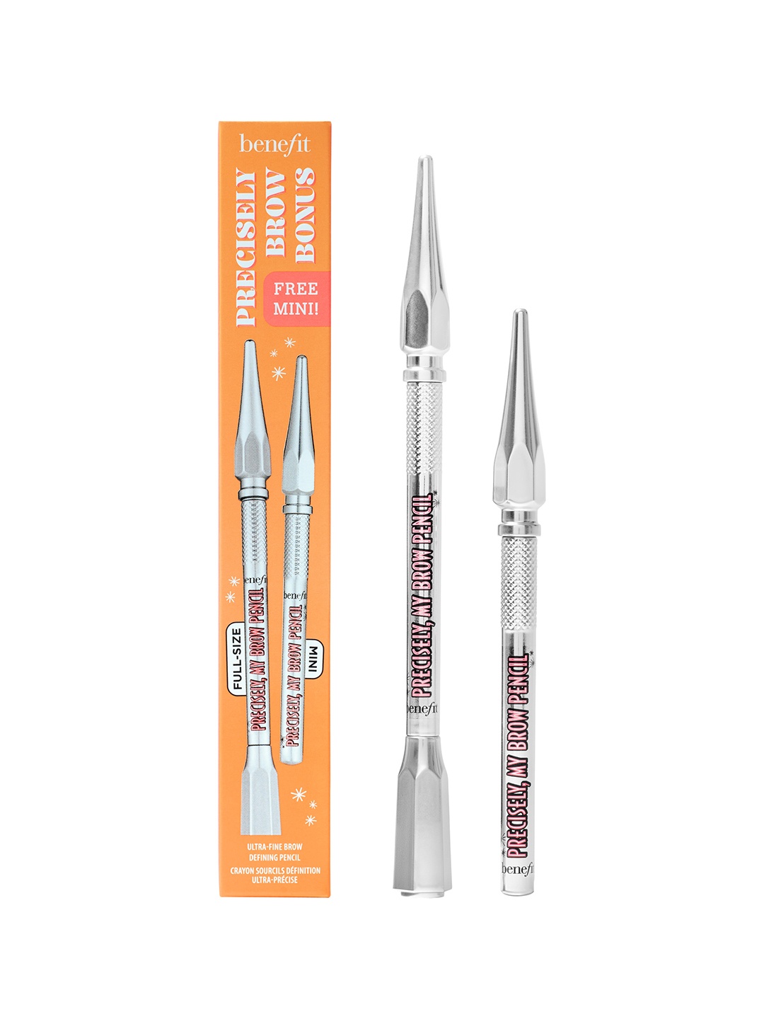 

Benefit Cosmetics Precisely Brow Bonus My Brow Pencil with Free Mini Pencil - Warm Black-Brown 5, Coffee brown
