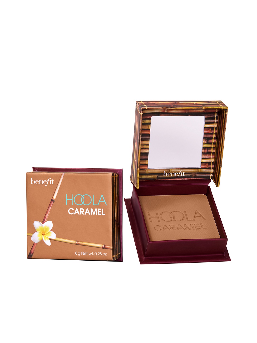 

Benefit Cosmetics Silky Soft Matte Finish Powder Bronzer 8 g - Hoola Caramel, Brown