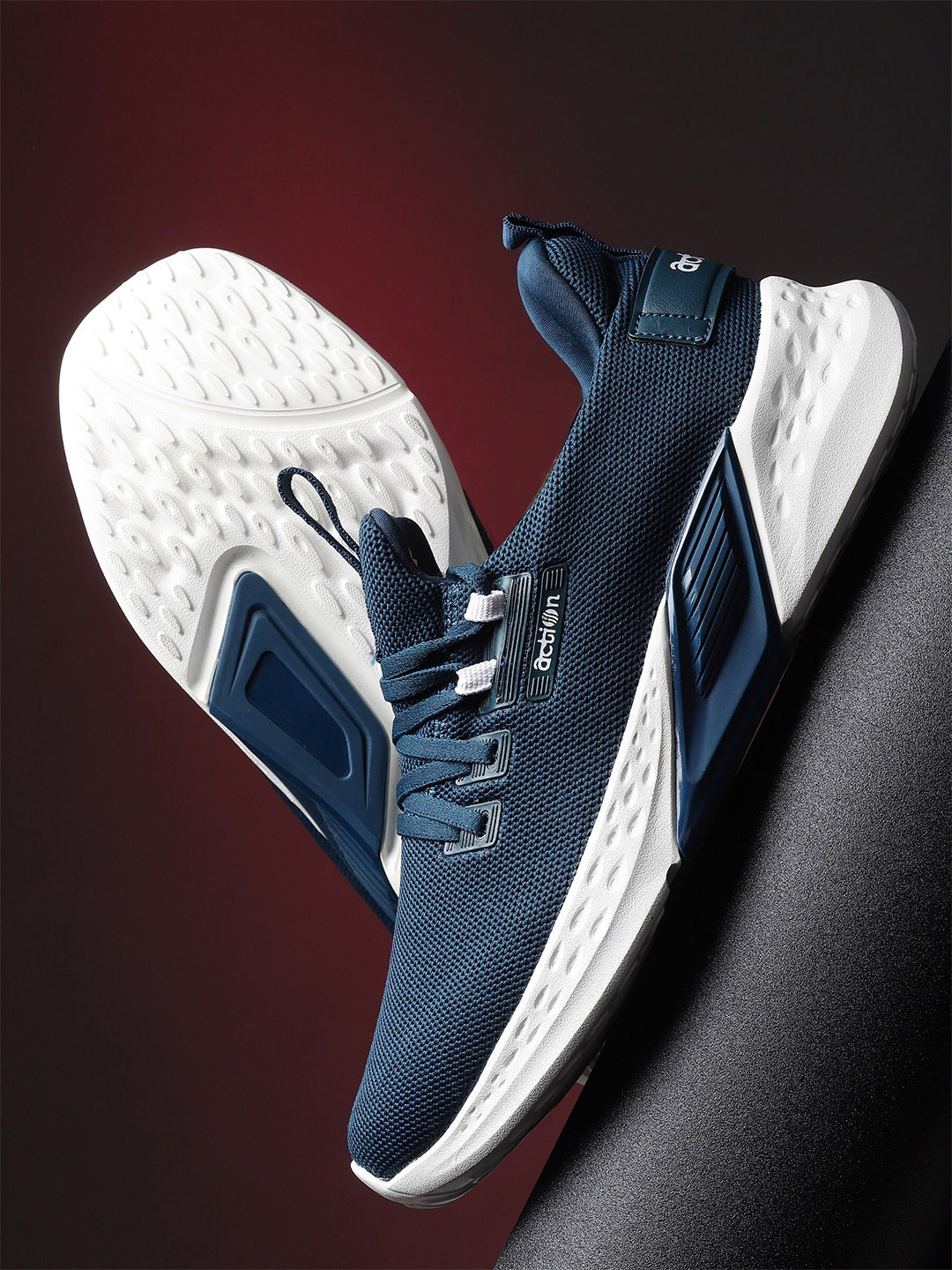 

Action Men Blue Mesh Running Shoes