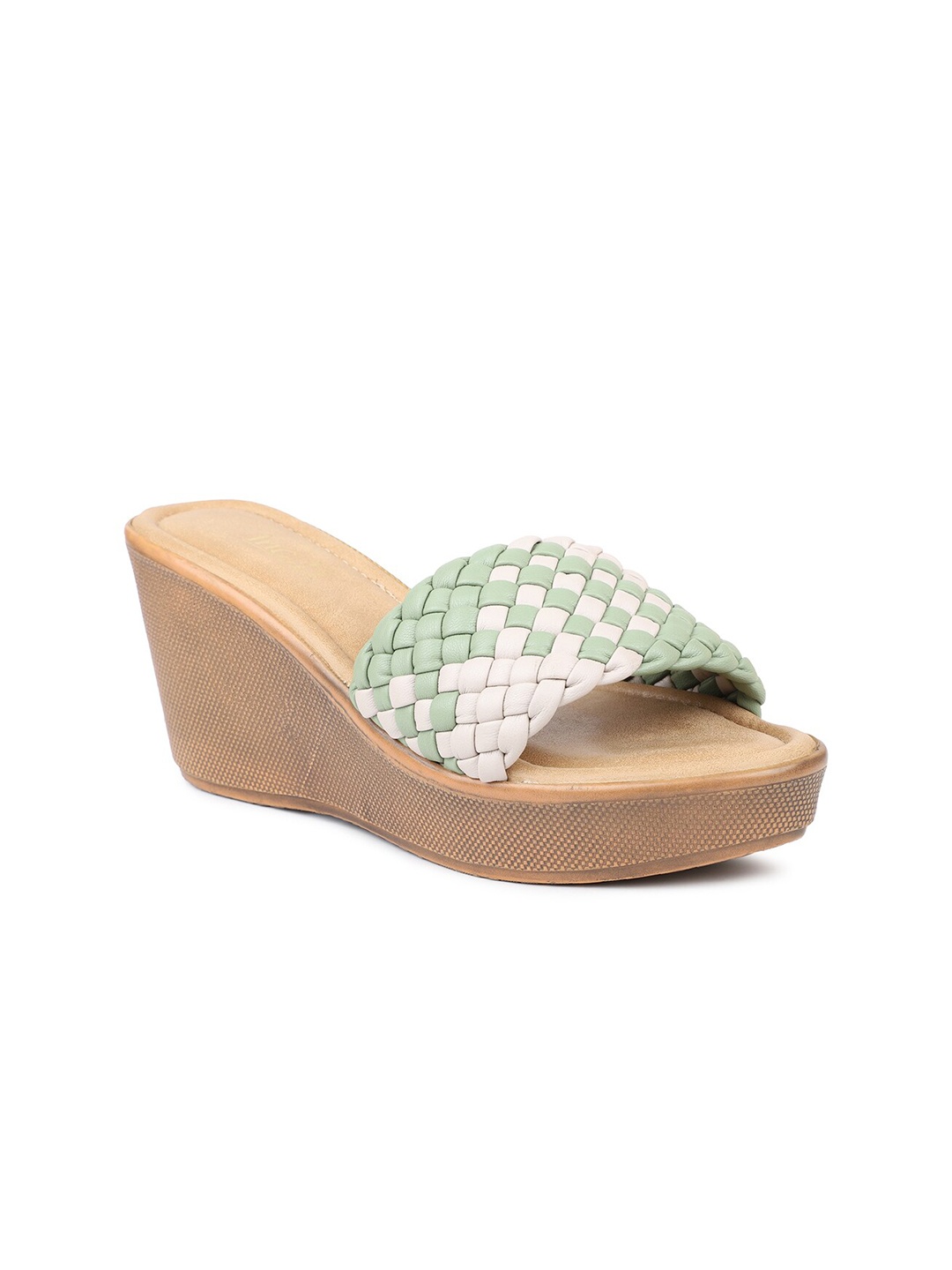 

Inc 5 Green Wedge Heels
