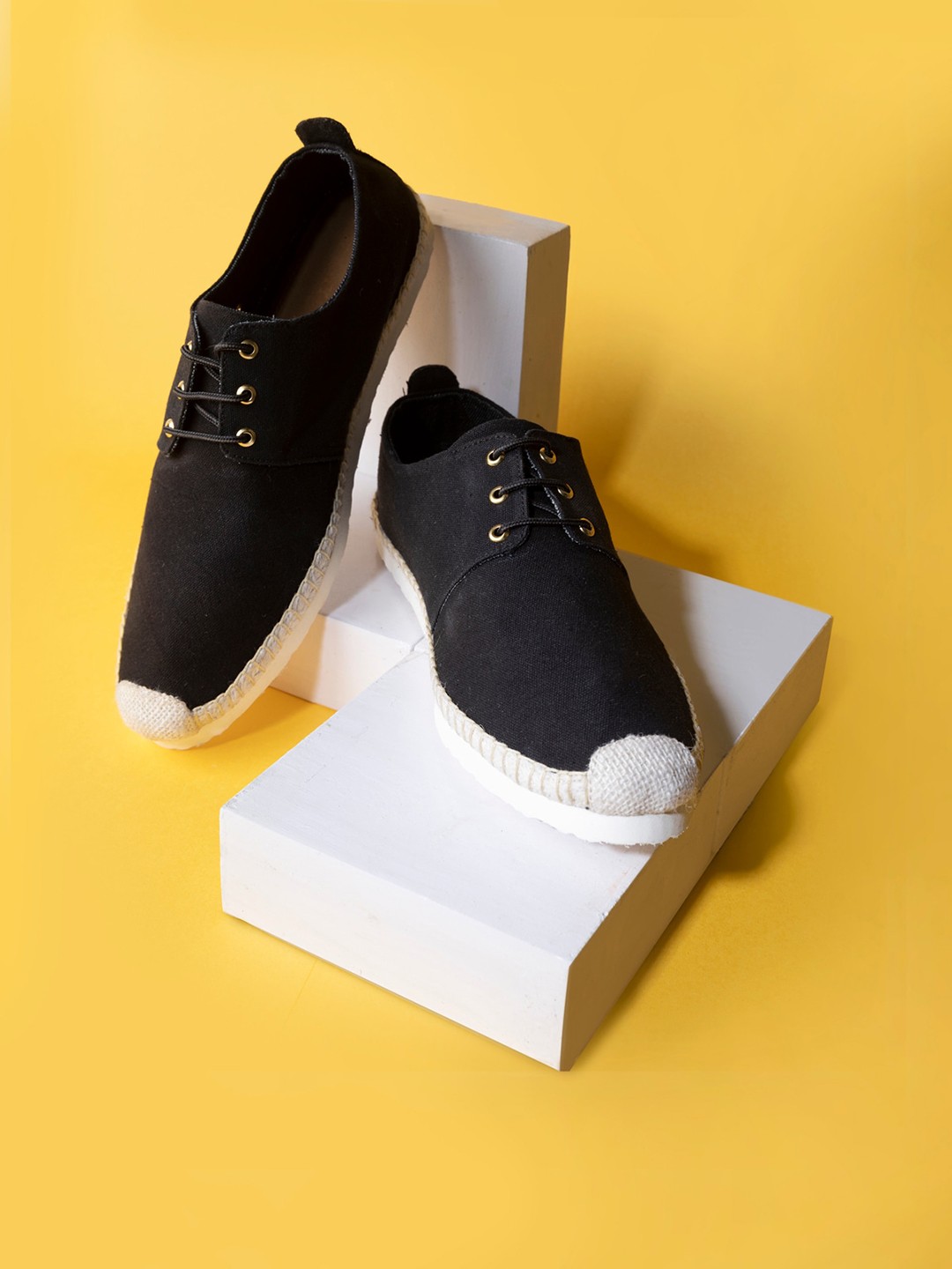 

FRATERNITY Men Black Espadrilles