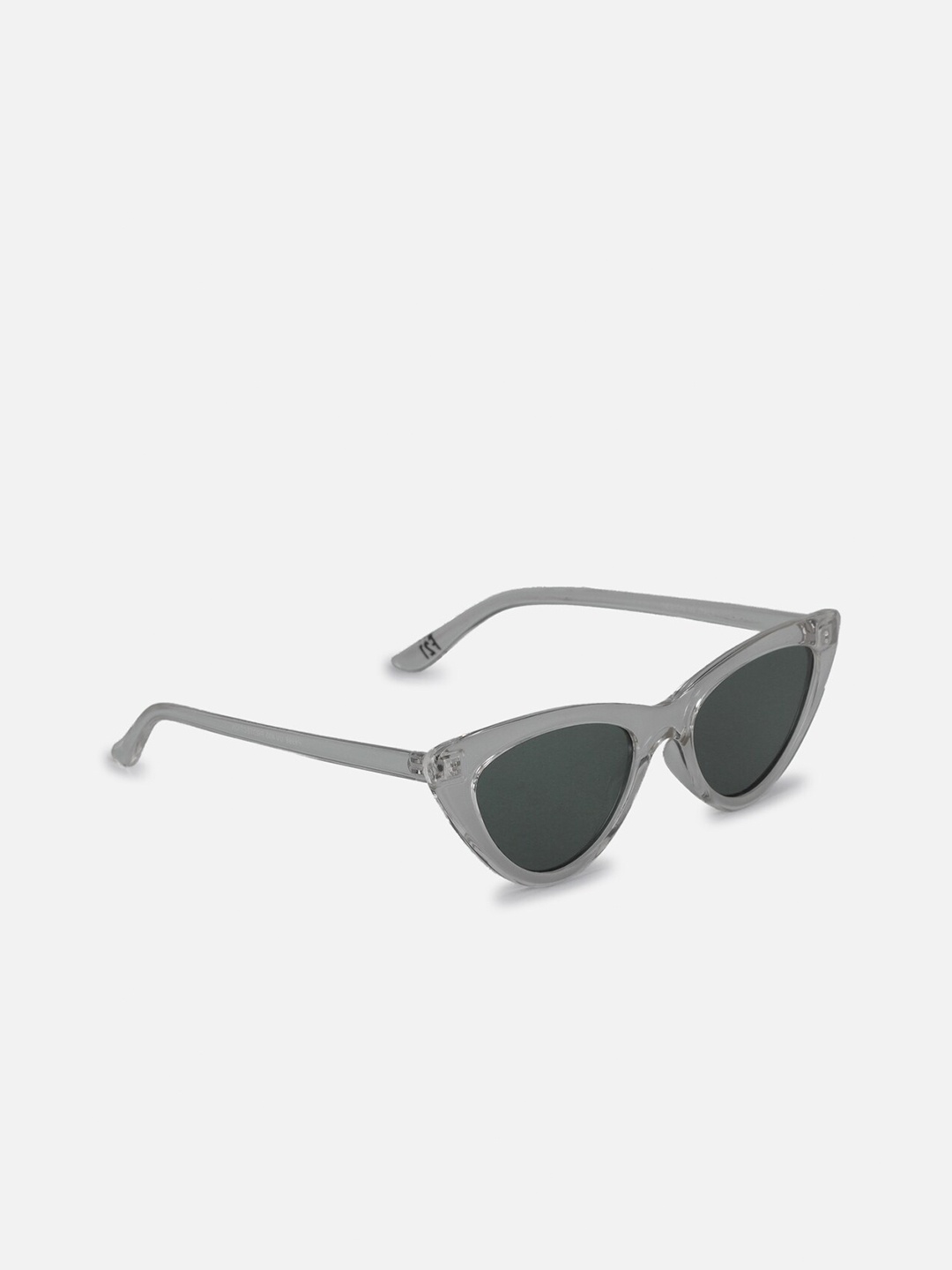 

FOREVER 21 Women Grey Lens & Green Cateye Sunglasses