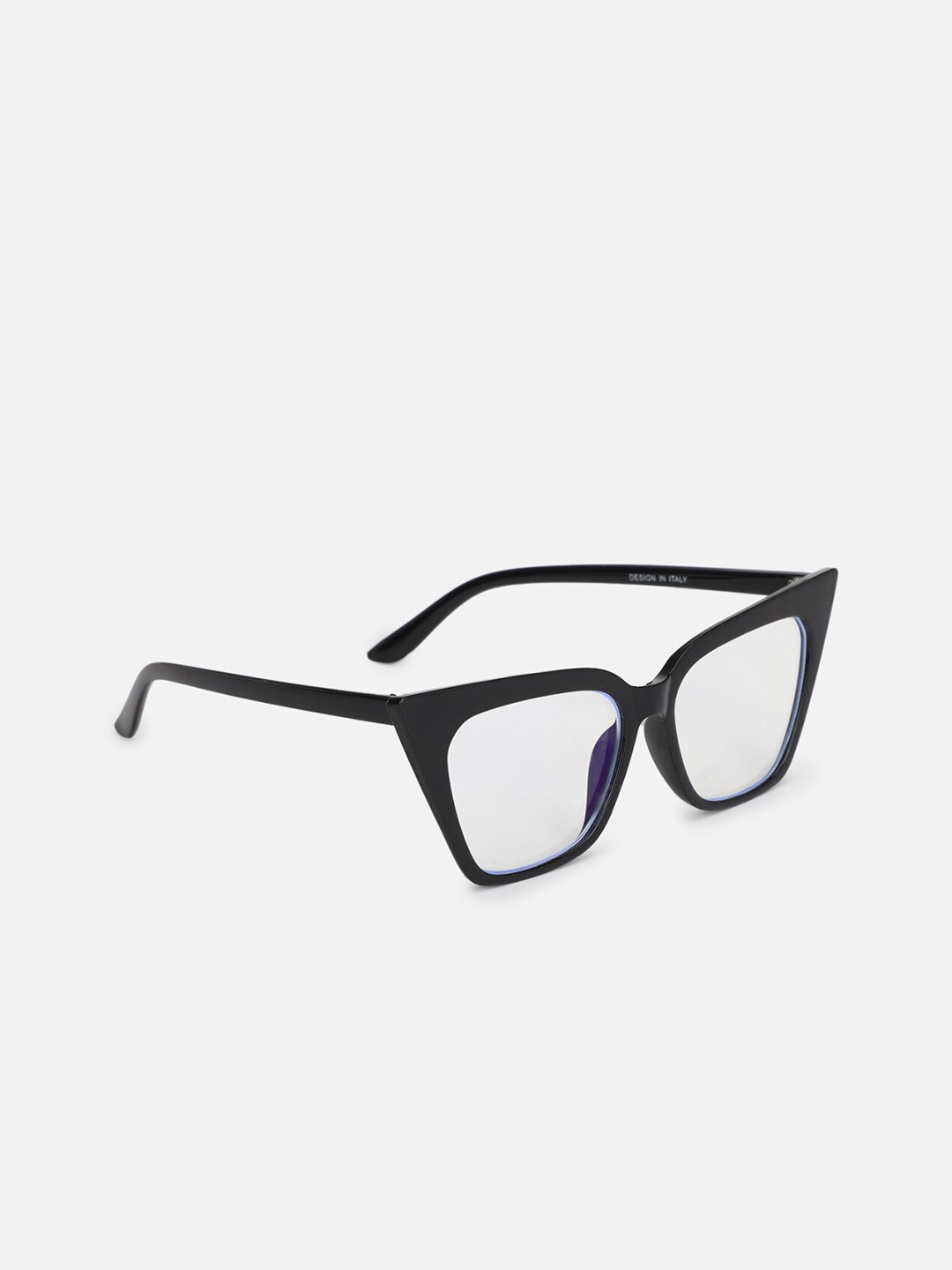 

FOREVER 21 Women Black Full Rim Cateye Frames