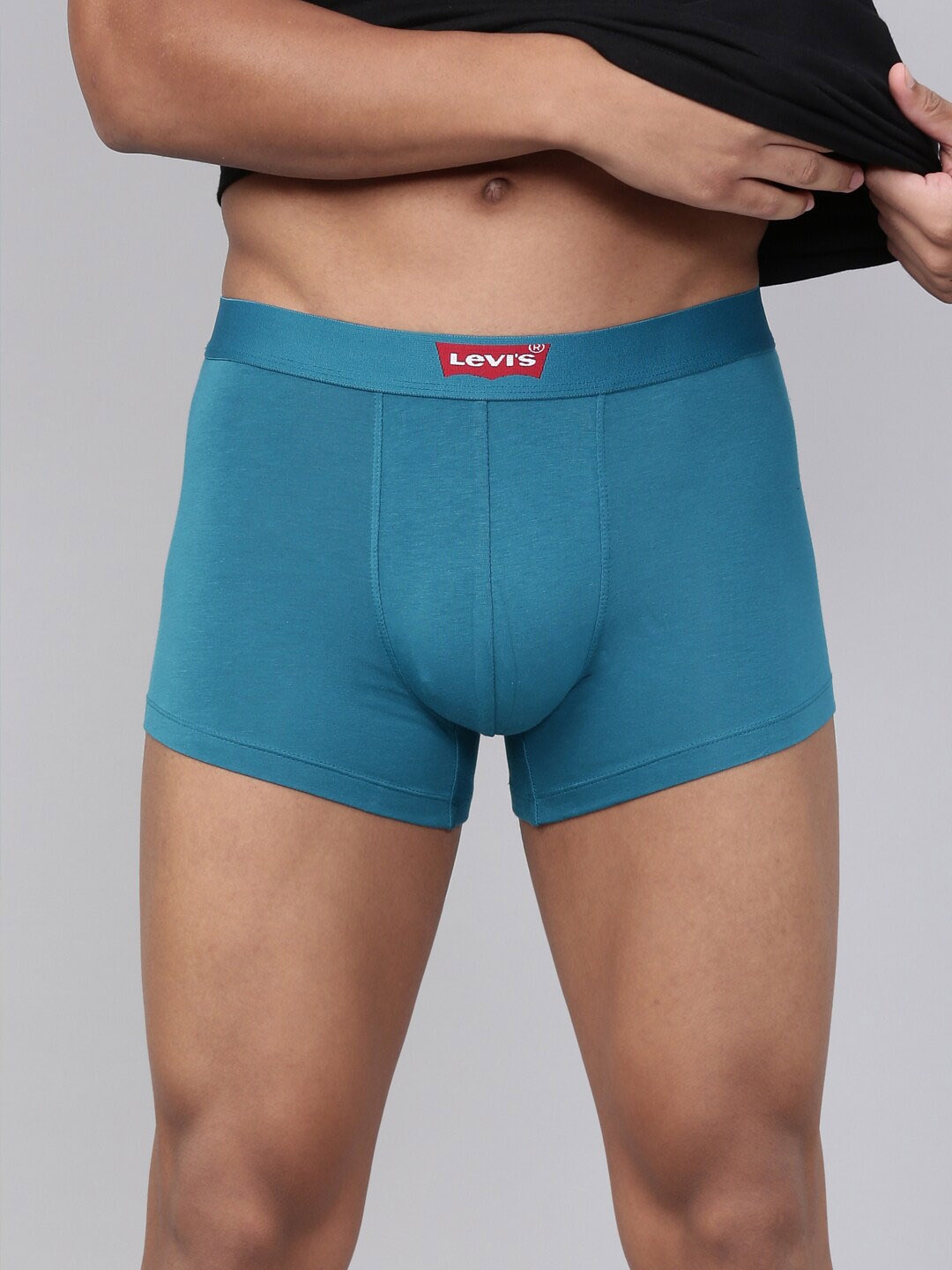 

Levis Men Teal Solid Trunks #032-TRUNK-NIGHT--P1-NIGHT