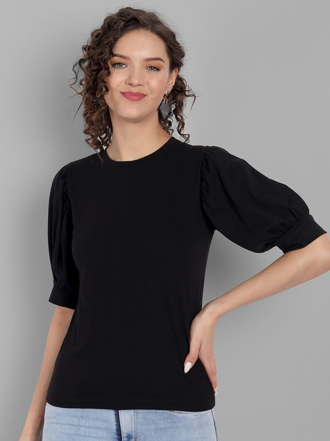 

House Of Mool Women Black Top