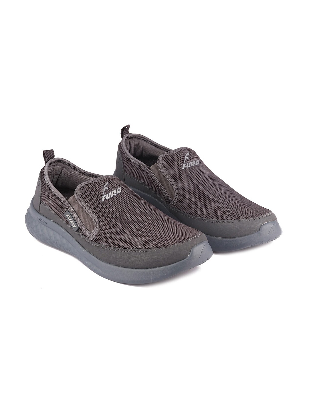 

FURO by Red Chief Men Grey Mesh Walking Non-Marking Shoes