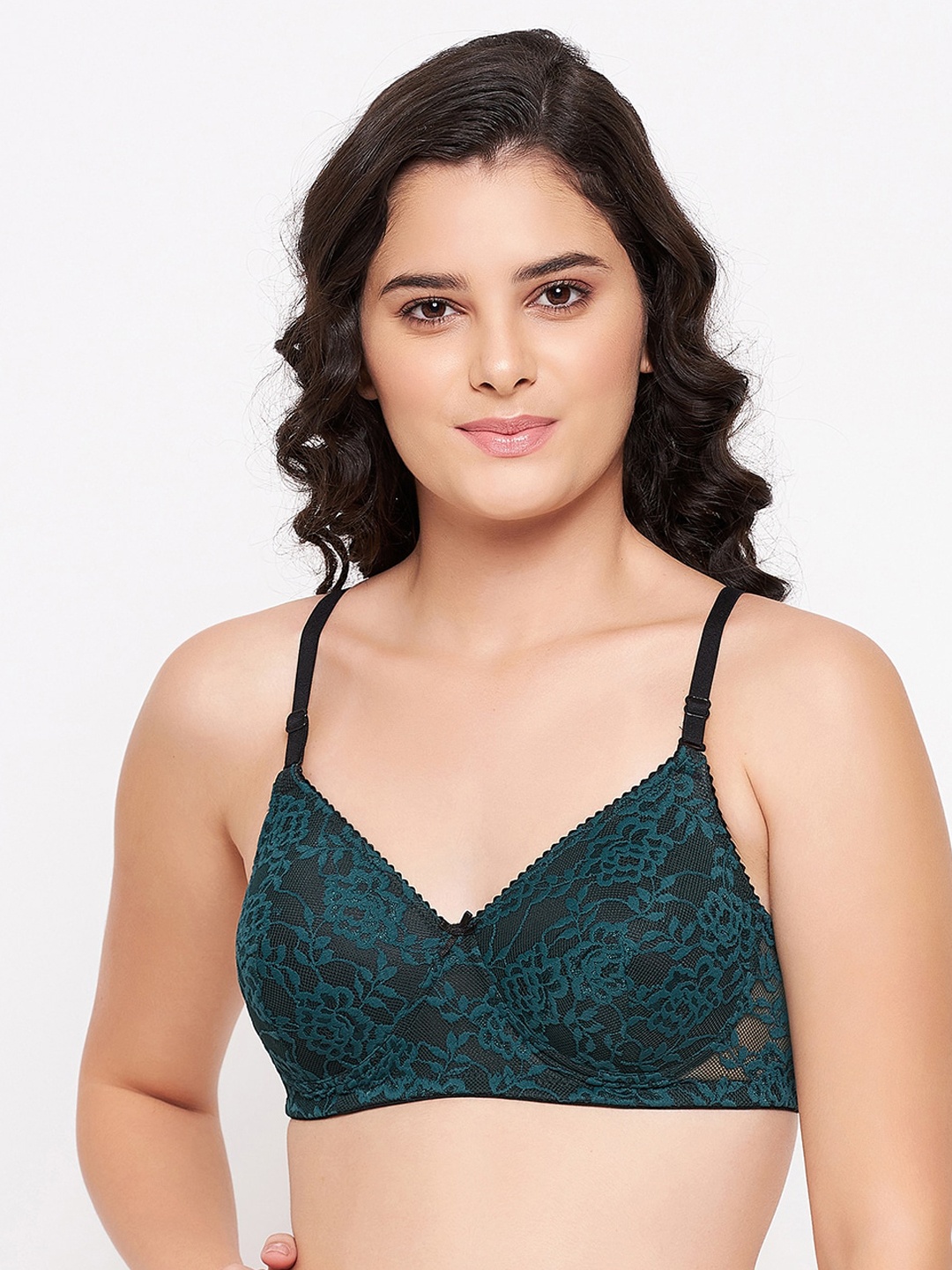 

Clovia Green Bra Lightly Padded