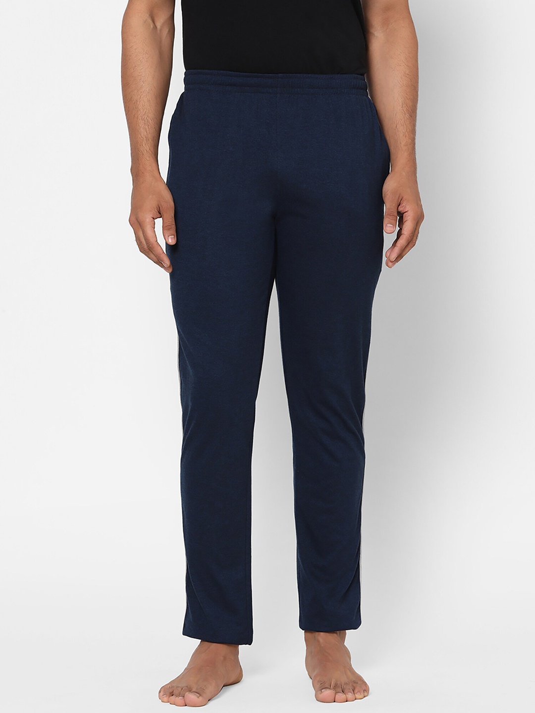 

Sweet Dreams Men Navy Blue Solid Lounge Pants
