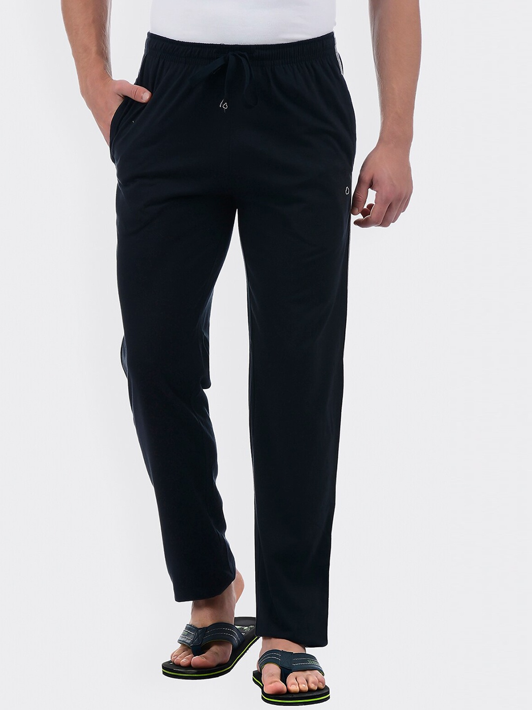 

Sweet Dreams Men Navy Blue Solid Lounge Pants