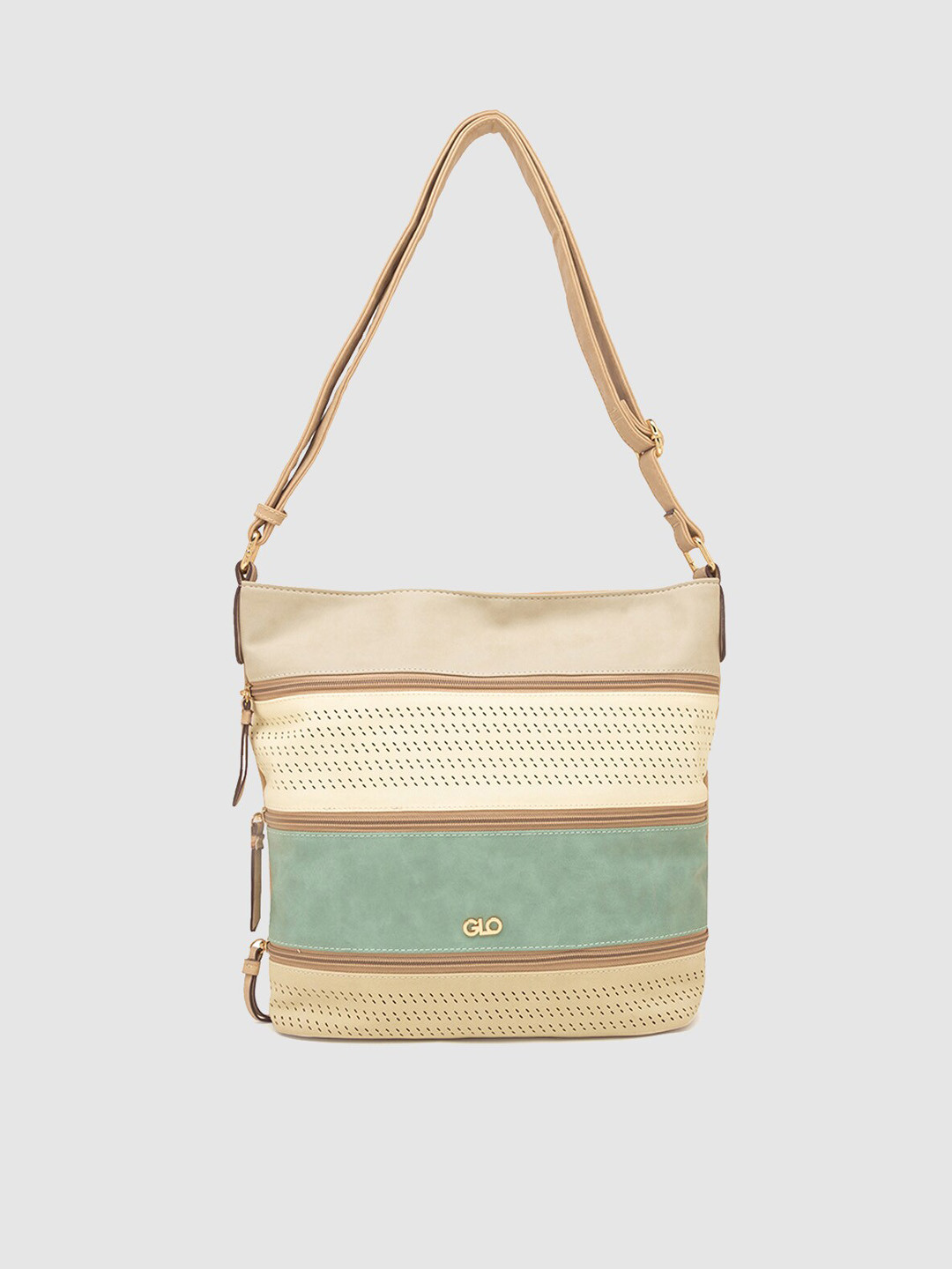 

Globus Multicoloured PU Structured Shoulder Bag, Multi